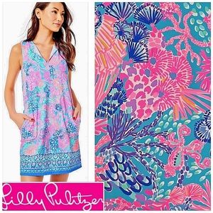 NWT Lilly Pulitzer Johana Coverup / Dress Size Small Splendor in the Sand